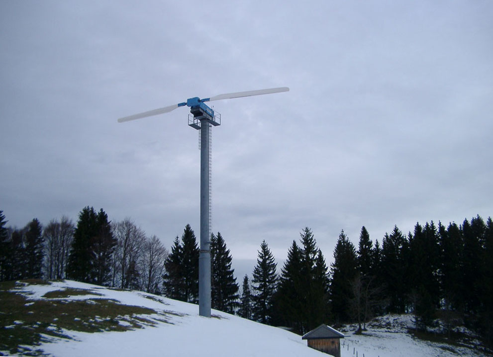 Windkraftwerk Chürstein